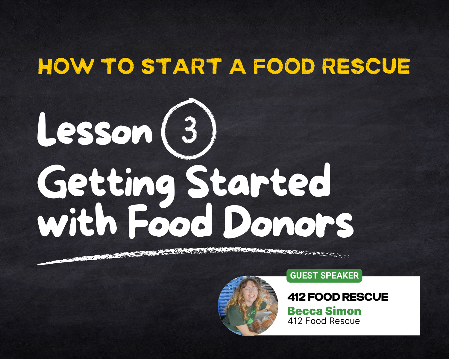 How to Start a Food Rescue: Getting Started with Food Donors