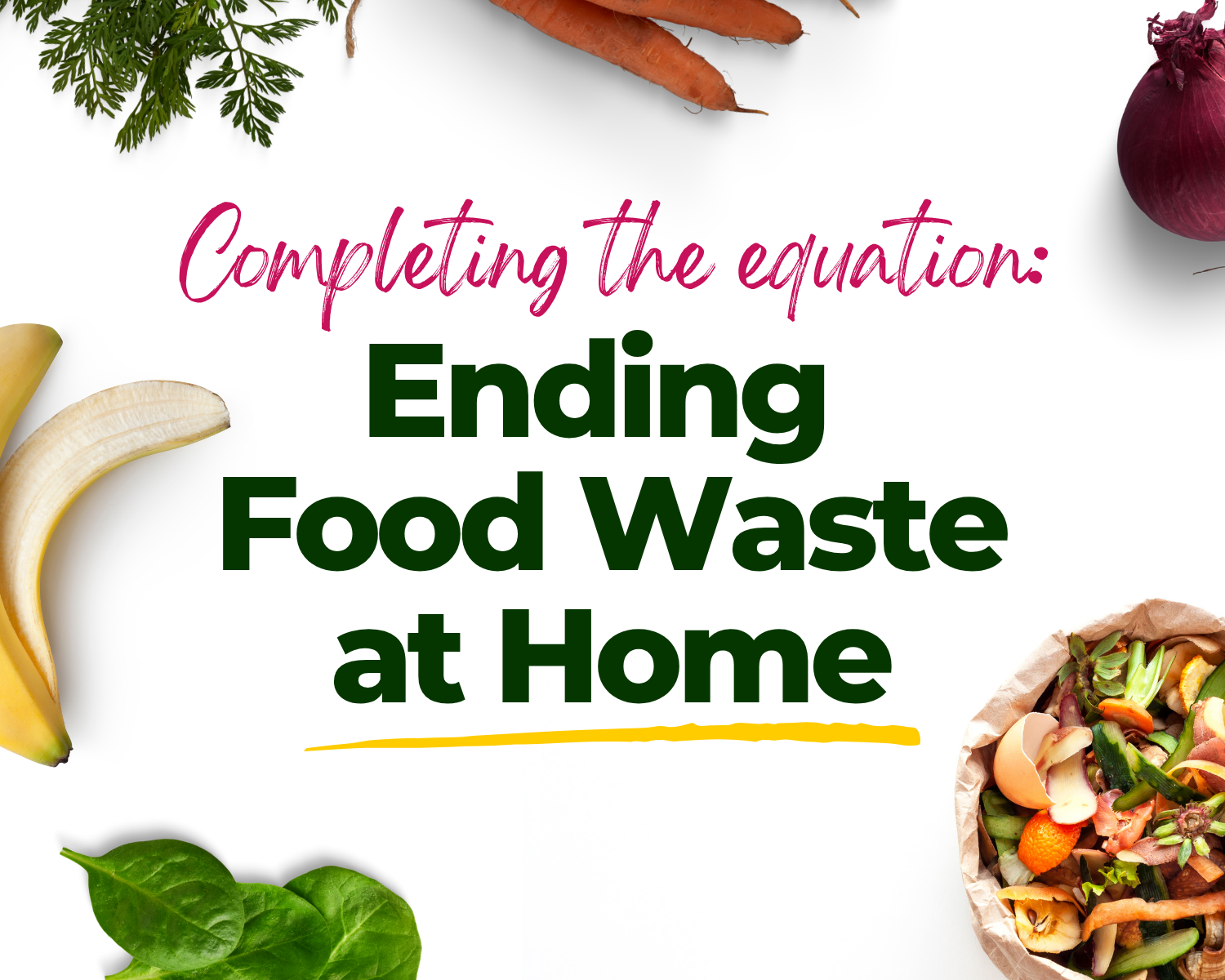 Completing the Equation: Ending Food Waste at Home