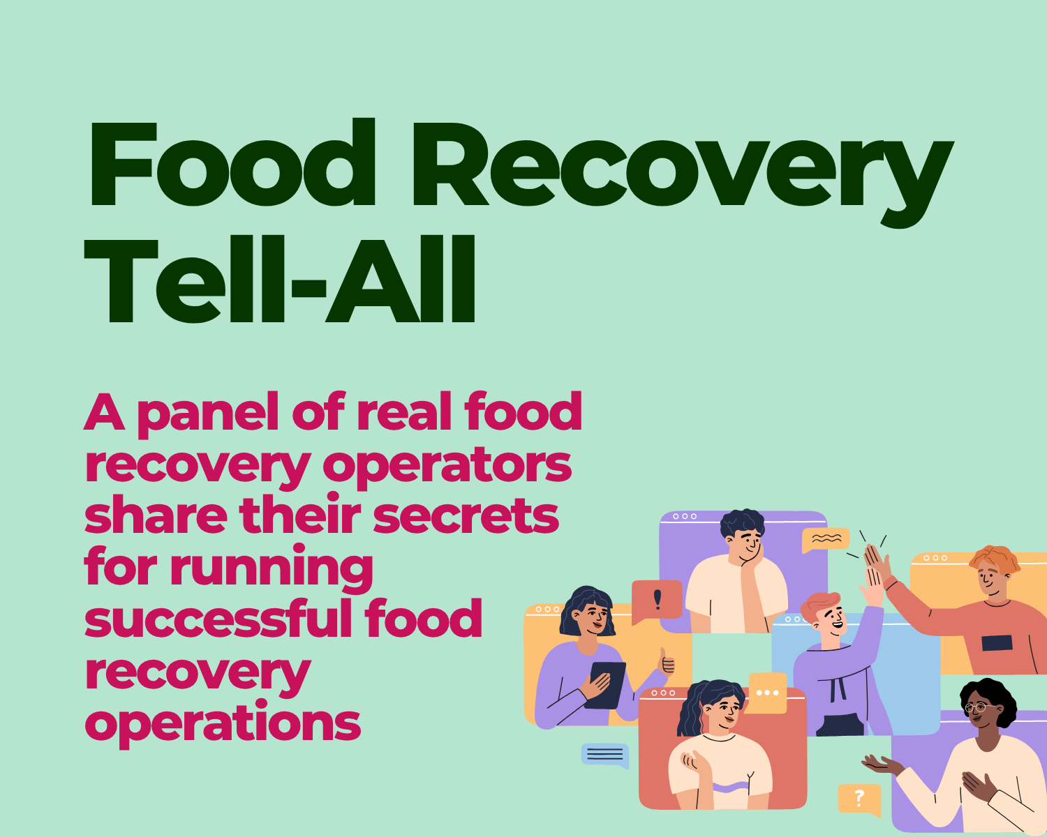 Food Recovery Tell-All