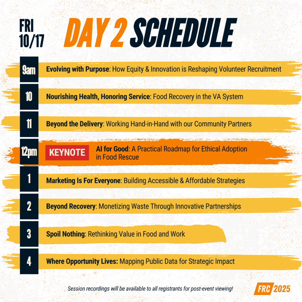 Friday Schedule - Conference 2025